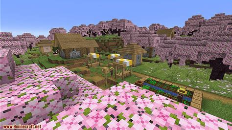 The meadow biome is a high altitude counterpart to the plains biome. . Can villages spawn in cherry grove